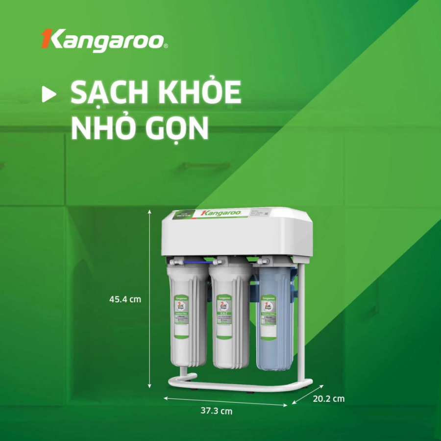 Sản phẩm máy lọc nước nhỏ gọn, có giá thành tốt