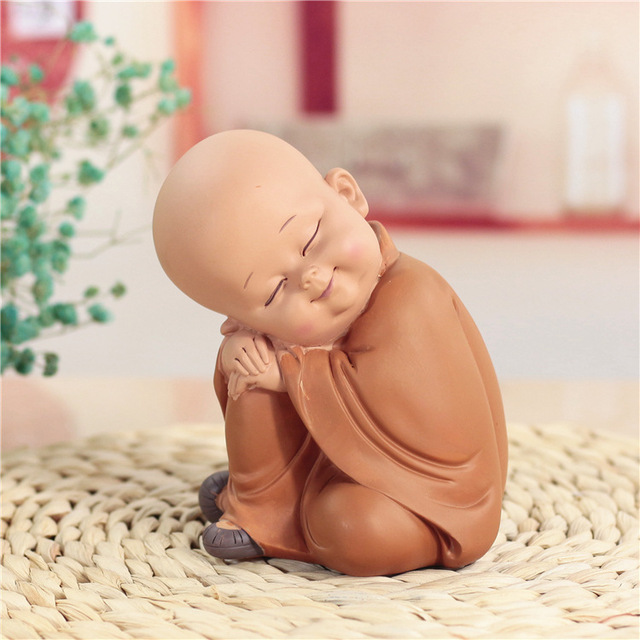 R-sine-Mignon-petit-moine-statue-sculpture-d-art-Moderne-statue-de-Bouddha-Chinois-Maison-salon.jpg_640x640