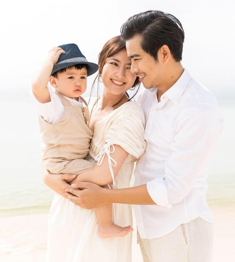 Gia đình hạnh phúc trước đây của diễn viên Ngọc Lan