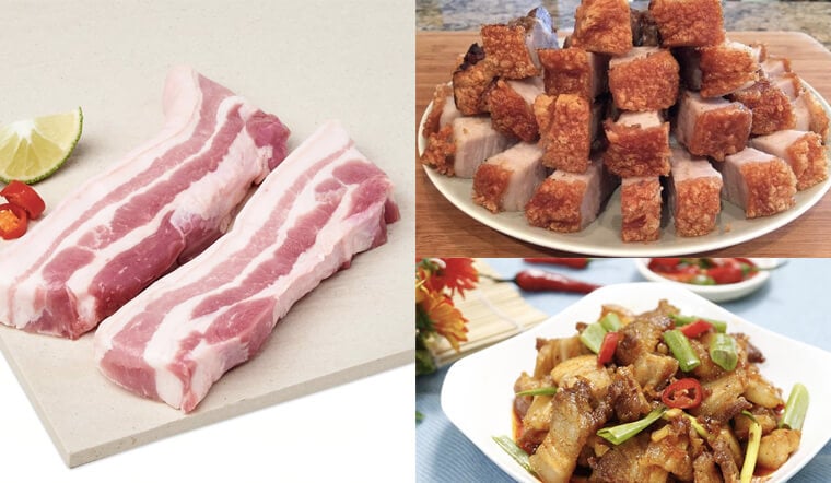 3 phần thịt ngon nhất của con lợn