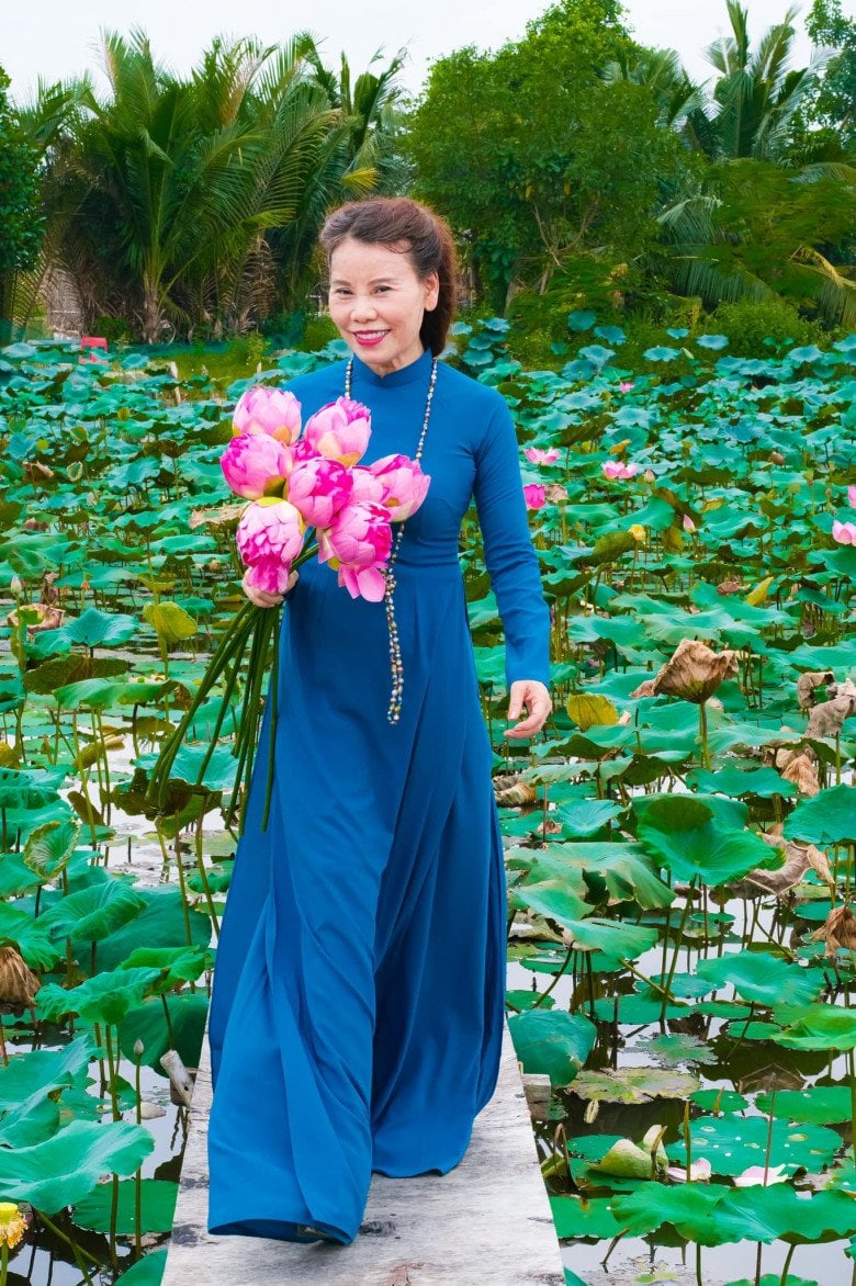 ao dai sen