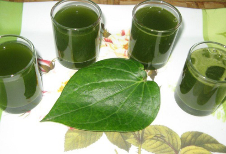 nuoc la trau