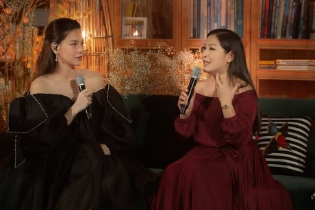 le do quynh huong va ho ngoc ha