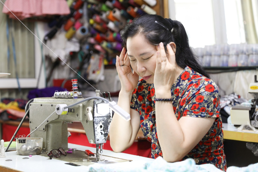 Chị Nhung đã trải qua 2 năm mệt mỏi vì tiền mãn kinh.