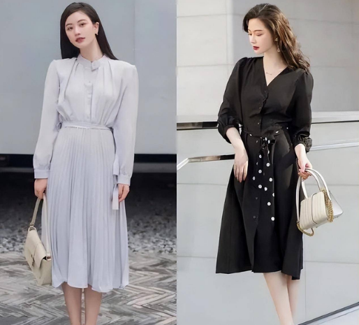 Váy sơ mi là item chị em hoàn toàn có thể diện được ở môi trường công sở đòi hỏi sự chỉn chu, lịch sự.