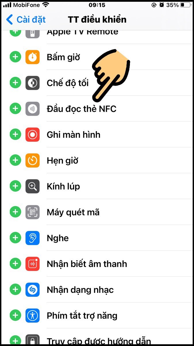 Cài đặt NFC trên điện thoại