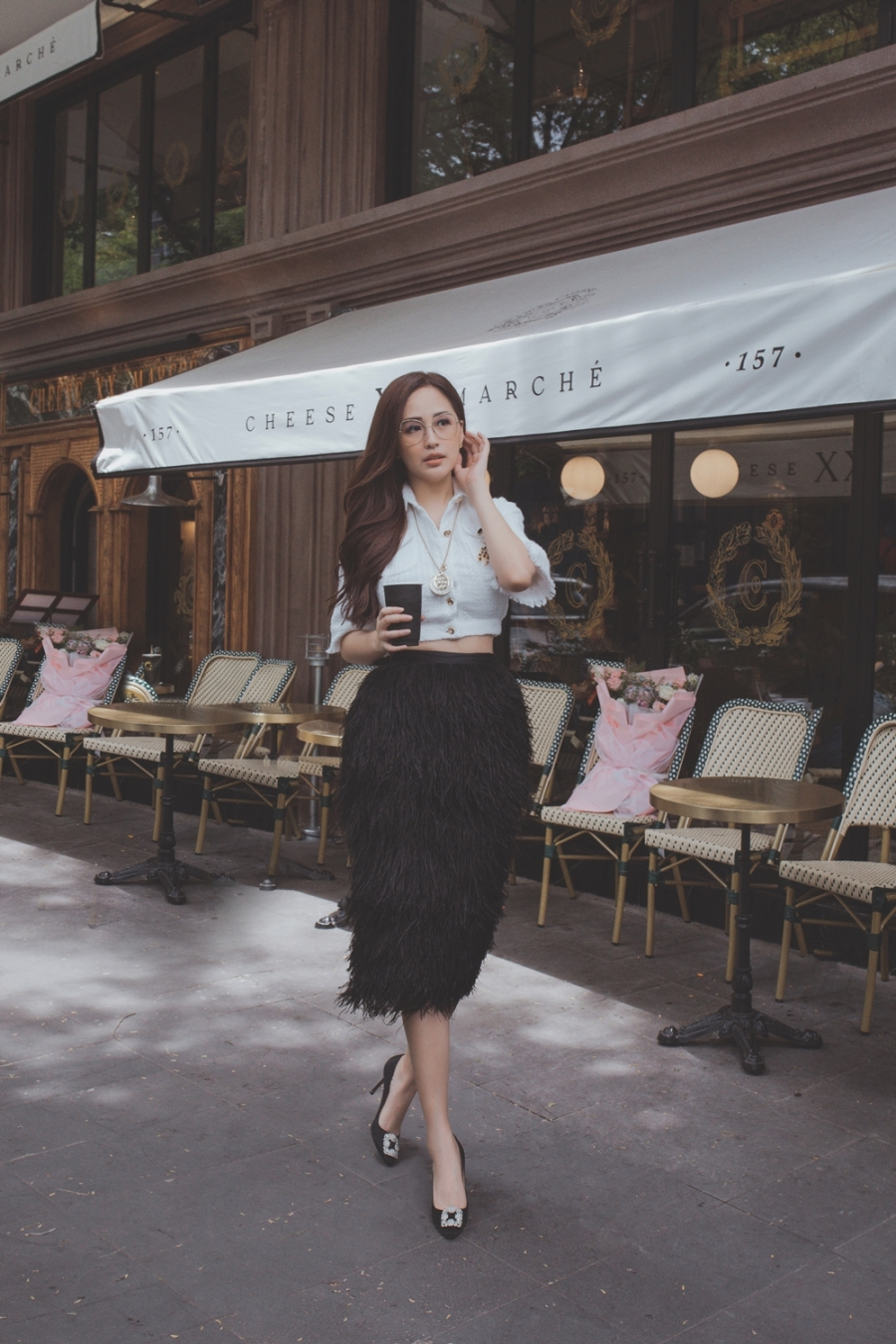 mai phuong thuy thanh lich mau trang