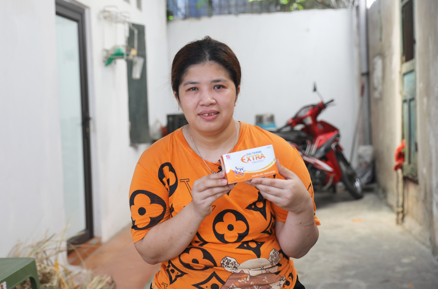 Dùng Đại tràng Extra Tâm Bình, chị Ngân đã đẩy lùi được các triệu chứng viêm đại tràng