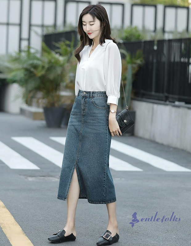 denim so mi trang