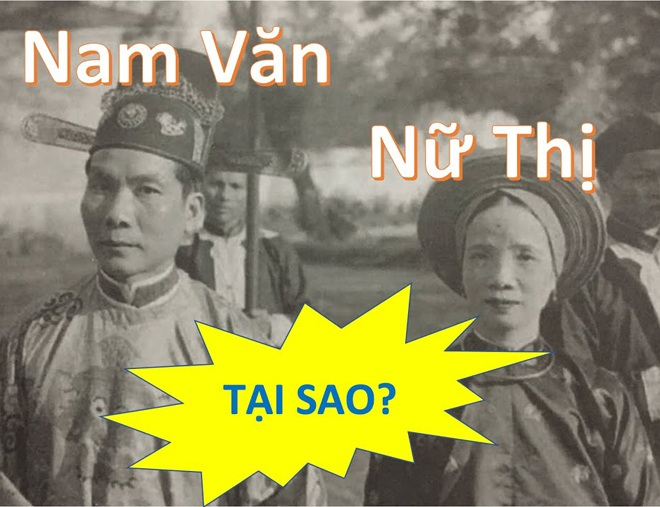 Tại sao người Việt đặt tên đệm luôn có: Nam Văn, nữ Thị?