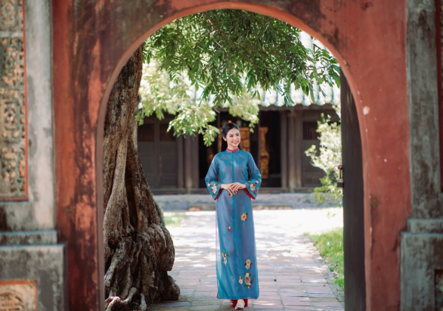 ao dai ngoc han 9
