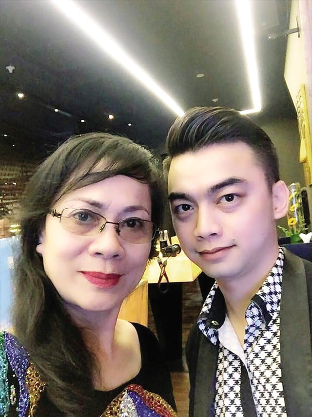huong dung va con