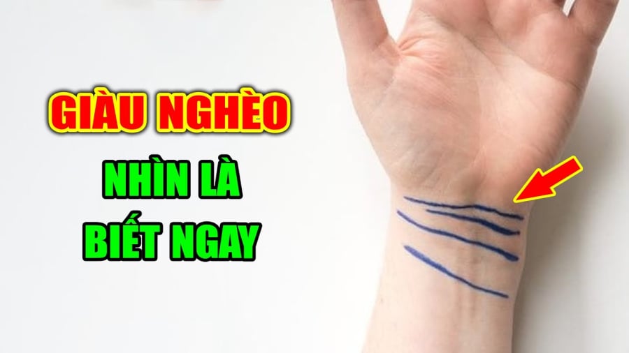 nhin ngan co tay biet tuong lai giau hay ngheo