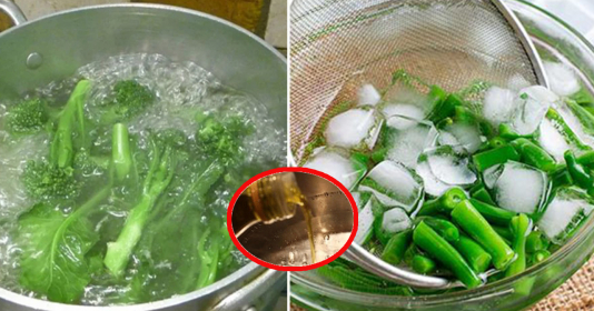 Mẹo luộc rau xanh ngon