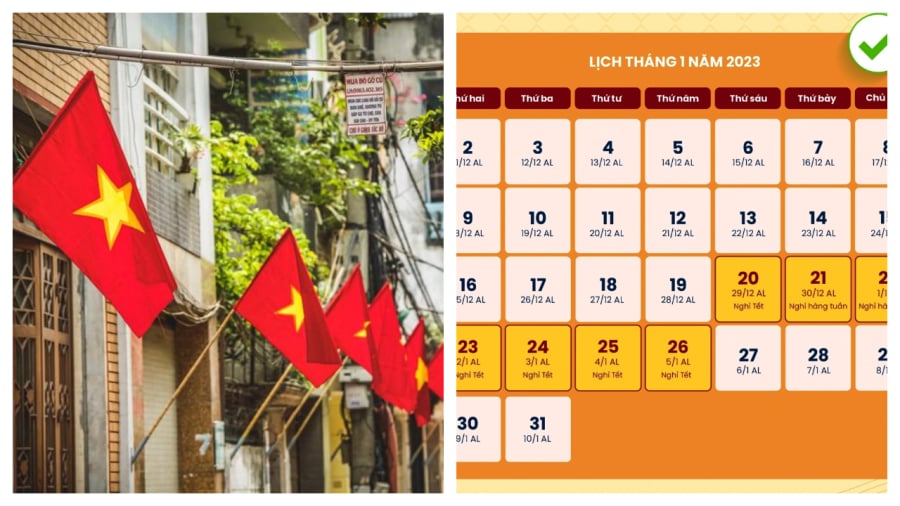 nam 2024 it ky nghi le tet dai ngay nhat