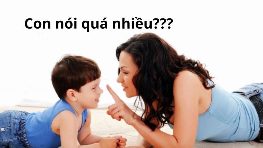con nói nhieu qua