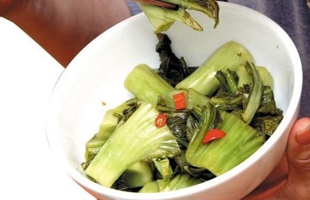 dua xanh hai