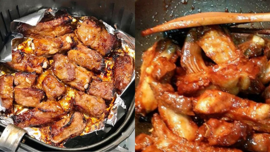 nuong bang chao noi