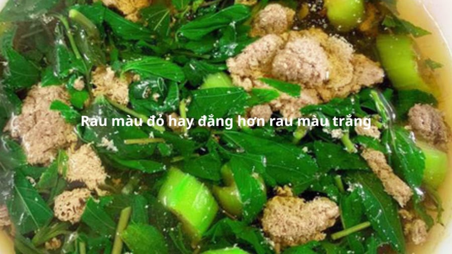 rau do dang hon rau trang