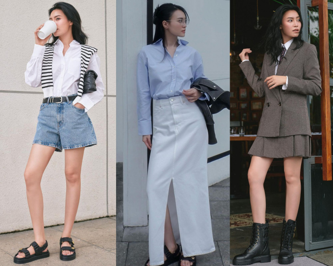 Sơ mi sáng màu không chỉ giúp chị em ngoài 30 tuổi có được những set đồ đi dạo phố sành điệu, mà còn góp phần trẻ hóa phong cách công sở.     