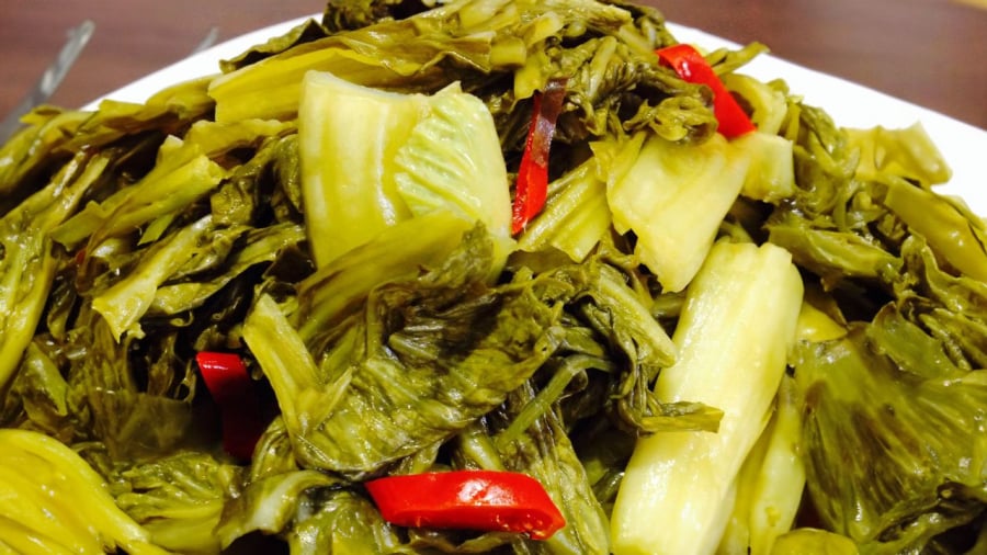 dua-cai-muoi-vang-moi-an