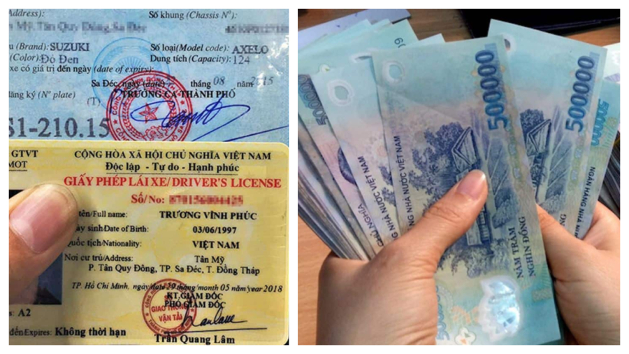 nhung truong hop can doi giay dang ky xe