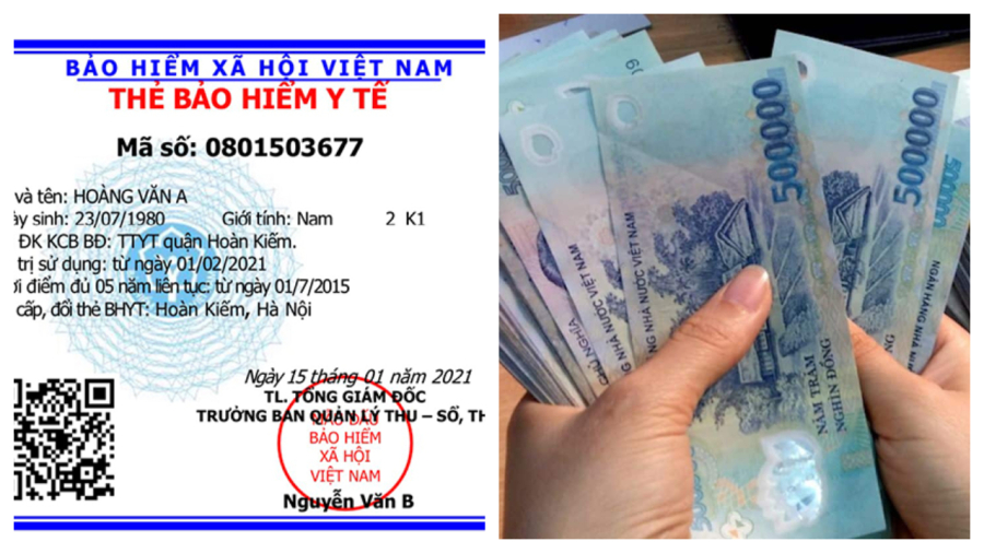 2 doi tuong duoc nhan bhyt mien phi