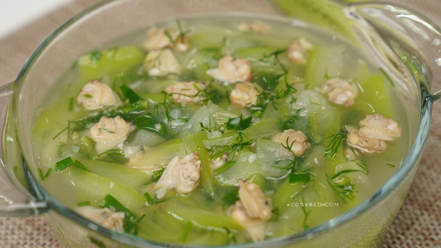canh bau ngheu