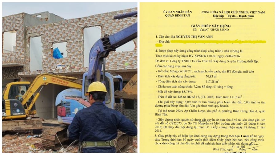 tu nay nha xay trai phep nhung co du 7 dieu kien nay khong bi thao do