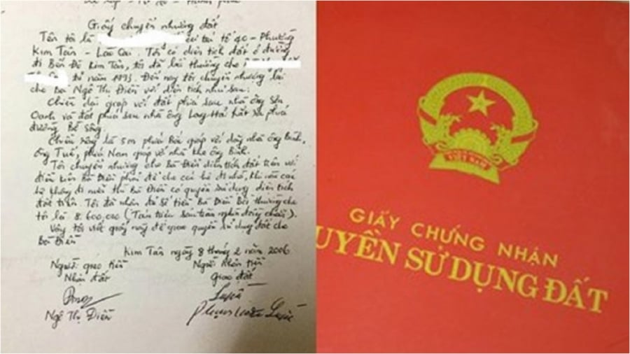 2 truong hop mua ban nha dat giay viet tay duoc cap so do