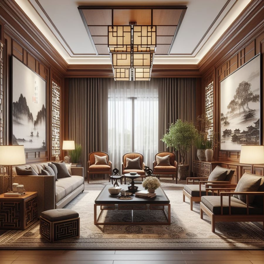 Bố trí bàn ghế phòng khách theo hướng tốt sẽ giúp gia chủ đón nhận được nhiều năng lượng tích cực, mang lại tài lộc và may mắn.