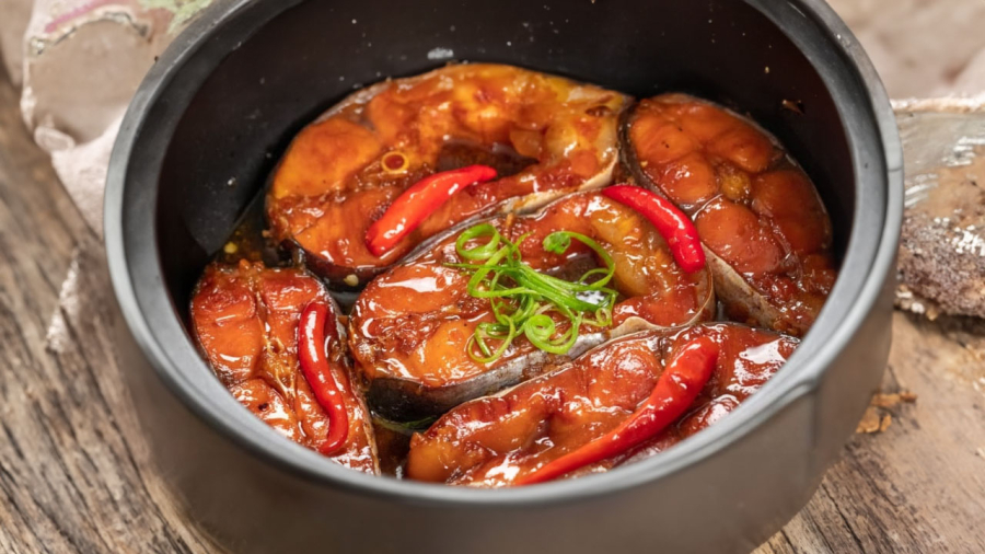 Kho cá nhừ xương