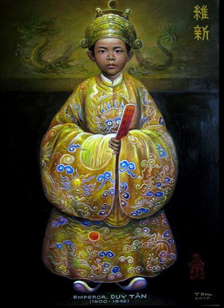 Ngày 6 tháng 5 năm 1916 vua Duy Tân bị bắt giữ