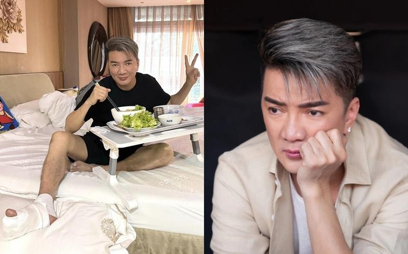 Đàm Vĩnh Hưng phải dời lịch tổ chức liveshow, nghỉ ngơi ít nhất 1 tháng vì chấn thương ở chân.  