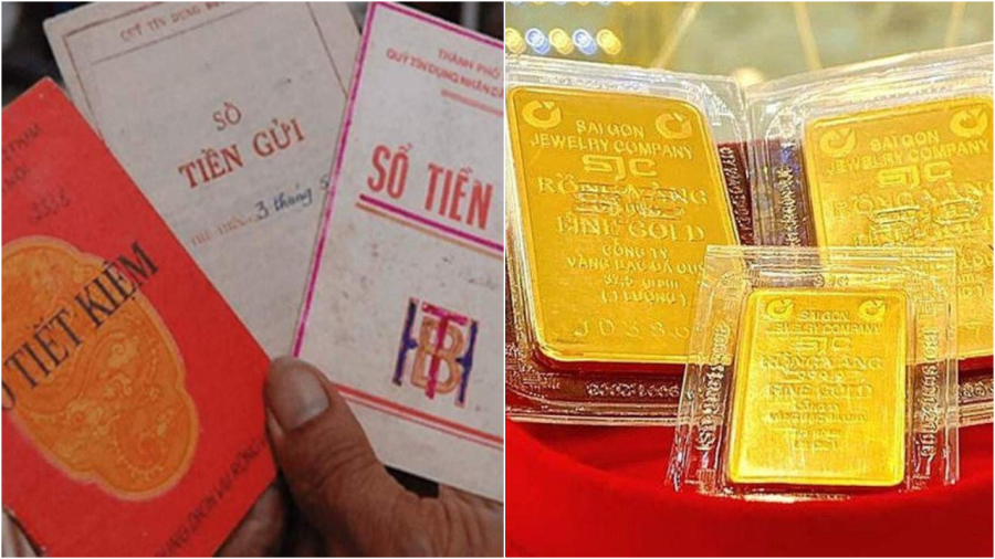 Có tiền nên gửi tiết kiệm hay mua vàng tích trữ