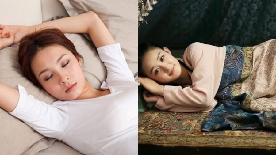 Người xưa cho rằng nằm ngửa sẽ không thể hiện sự ý nhị của người phụ nữ, nằm nghiêng mới là gái ngoan. Ảnh minh họa