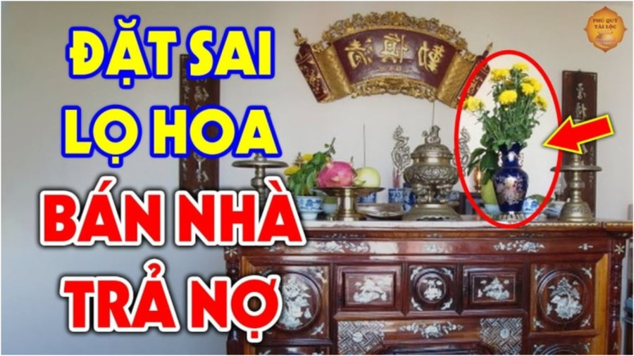 Hoa cúng đặt 5 hay 7 bông mới hút lộc