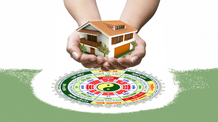Nhà có phong thủy tốt là nhà được xây trên địa thế bằng phẳng