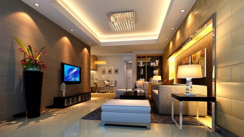 Vào nhà hãy bật tất cả các đèn trong nhà lên