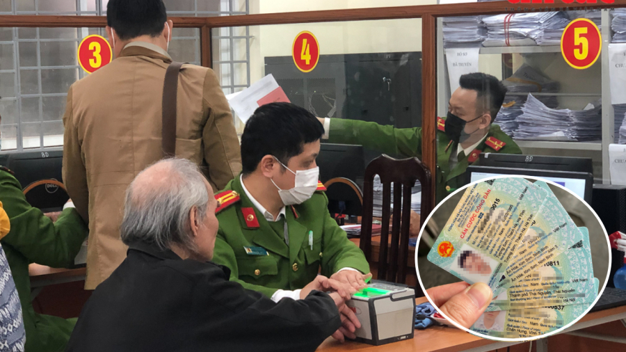 Khi công dân đề nghị cấp thẻ căn cước thì cơ quan chức năng thu nhận thông tin về mống mắt của người đó.