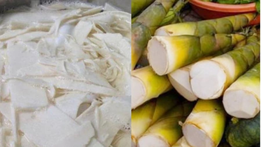 Khi chế biến măng cần ngâm măng nhiều lần và luộc nhiều lần trước khi chế biến