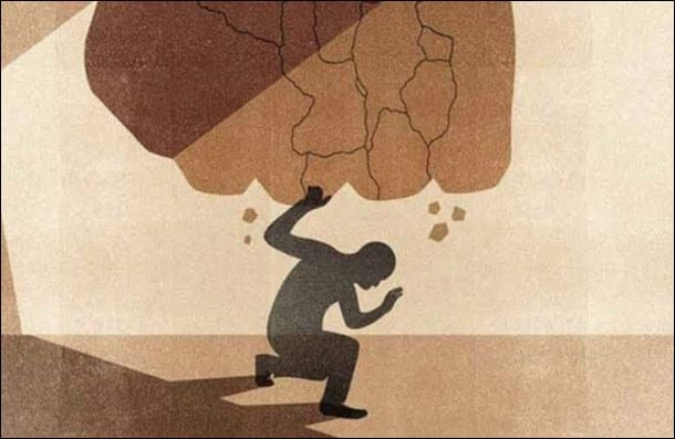 Lòng tham của con người là vô cùng nếu không biết đủ thì cứ mải miết đi tìm.  (ảnh minh họa)