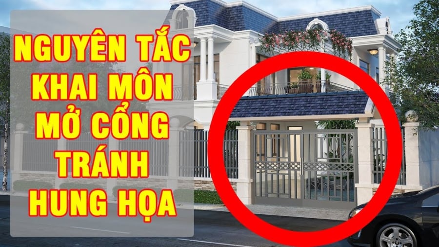 Phong thuỷ cửa nhà