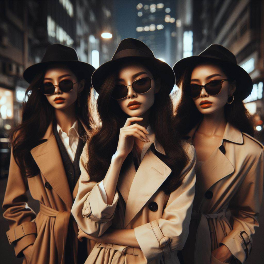 Áo trench coat là biểu tượng của sự kinh điển và sang trọng 