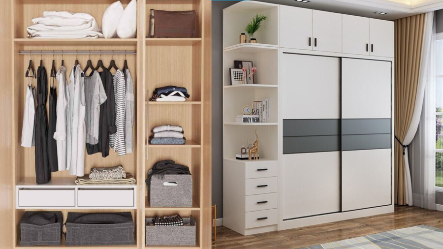 Cần tránh kê tủ sát tường để chống ẩm mốc
