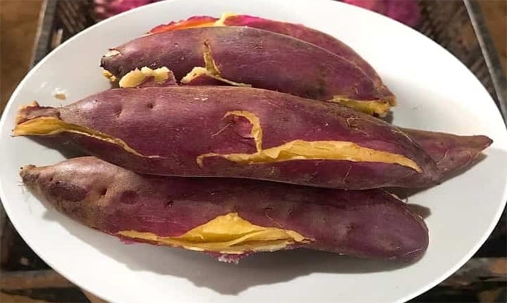 Khoai lang luộc có nhiều tác dụng quý với sức khỏe