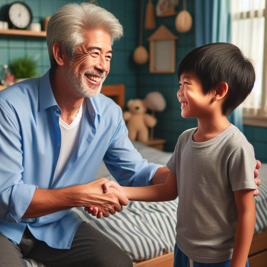 Hãy chỉ dẫn cho con bạn quy tắc cơ bản của việc chào hỏi mọi người