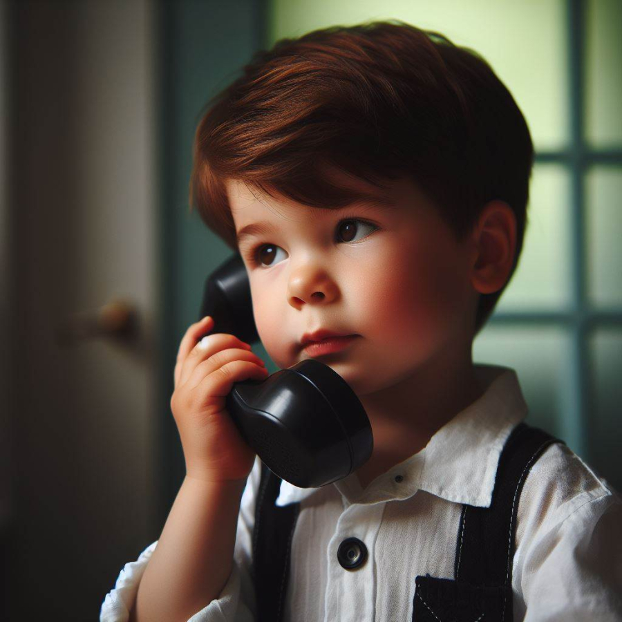 Hãy hướng dẫn trẻ về phép tắc lịch sự khi sử dụng điện thoại