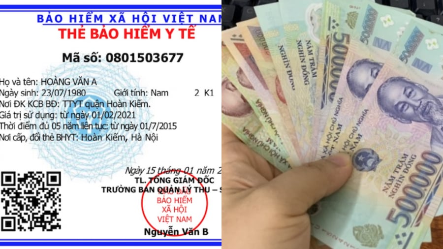 tham gia bhyt du 5 nam duoc nhan tien tro cap hang thang dung khong