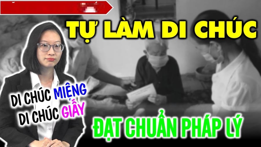 Lập di chúc cho con một phải ghi chú điều gì?    
